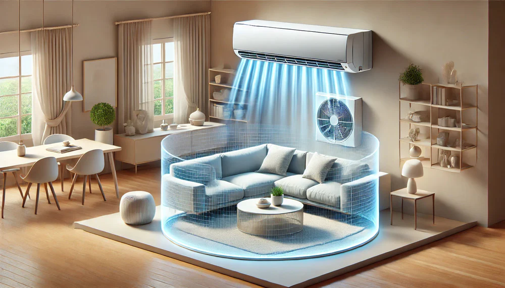 como climatizar una vivienda con un aire acondicionado